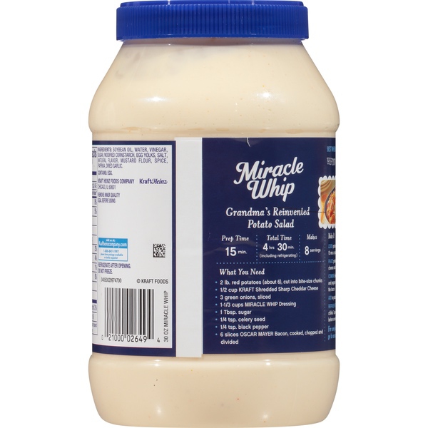 MIRACLE WHIP THE KRAFT HEINZ COMPANY-MIRACLE WHIP SALAD DRESSING