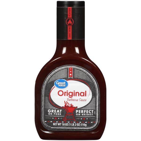 Great Value Original Barbecue Sauce, 18 oz