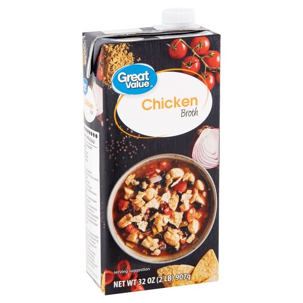 Catalog Pantry Soup Great Value Chicken Broth, 32 oz