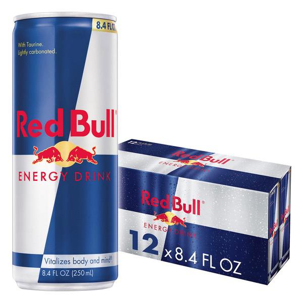 Catalog Beverages Sports Energy Drinks 12 Cans Red Bull Energy Drink 8 4 Fl Oz