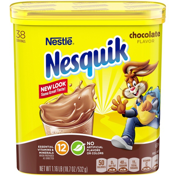 Catalog Beverages Tea & Hot Chocolate NESQUIK Chocolate Powder