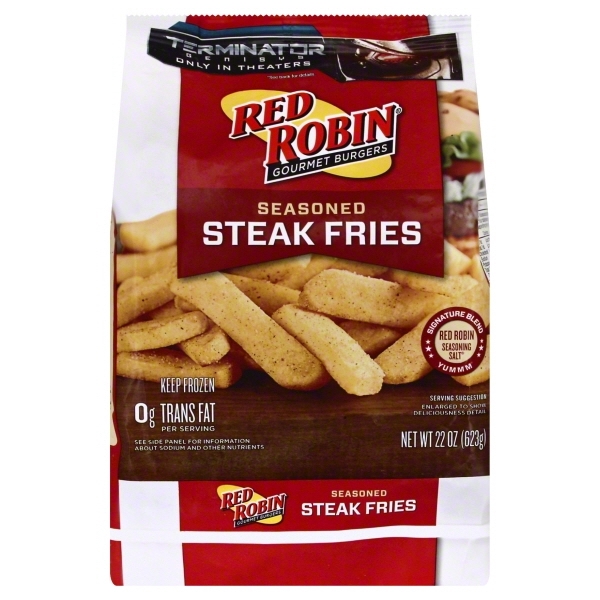 Red Robin's Signature Seasoned Steak Fries Now Available to Bake