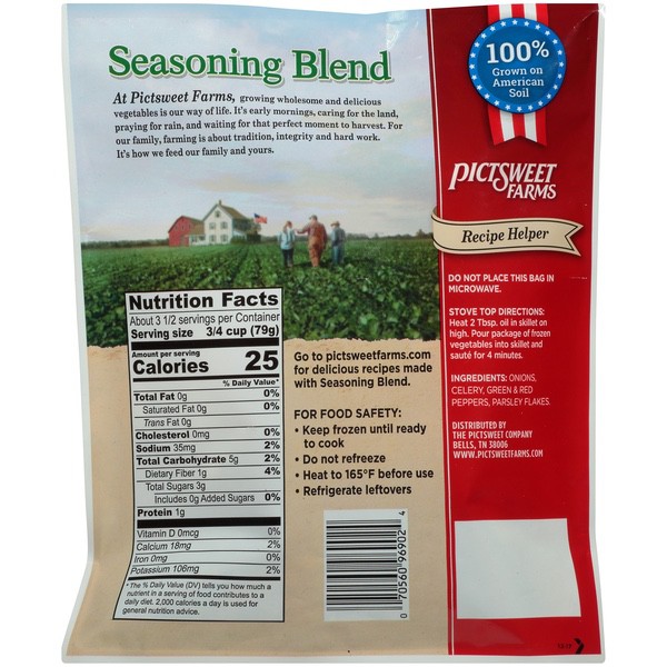 Seasoning Blend - Recipe Helper - Vegetables - Pictsweet Farms