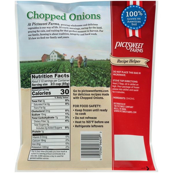 Pictsweet Farms® Recipe Helper Chopped Onions, Frozen, 10 oz