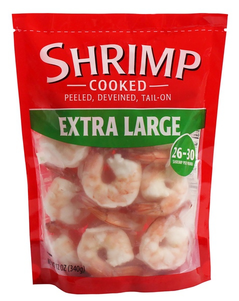 Jumbo Shrimp Cocktail “Ready to Thaw and Eat” (12 oz. pkg)