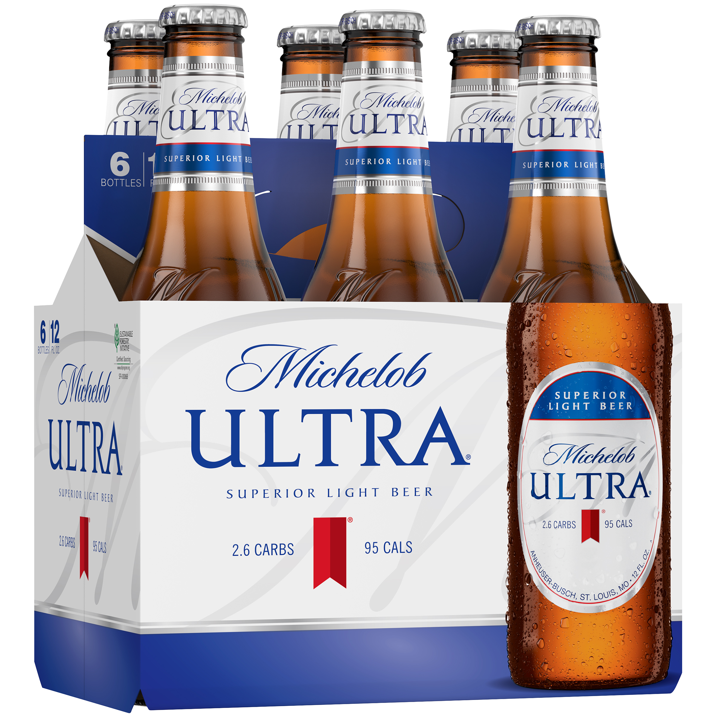 Catalog :: Beverages :: Beers :: Michelob Ultra ® Light Beer, 6 Pack 12 fl....