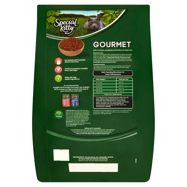 Catalog Pets Cat Food Special Kitty Gourmet Formula Dry