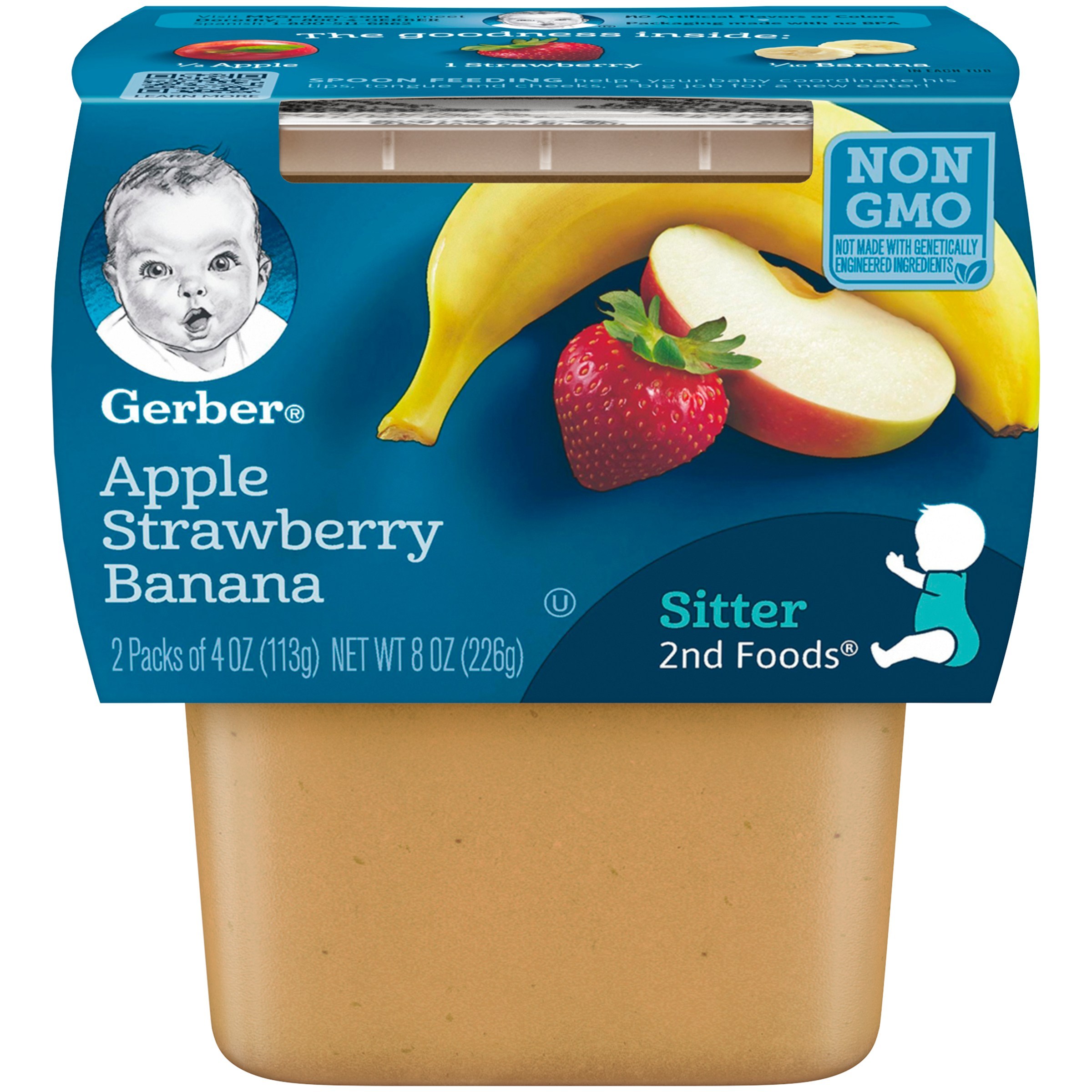 Catalog :: Baby :: Baby Food :: Gerber 2nd Foods Banana Orange Medley
