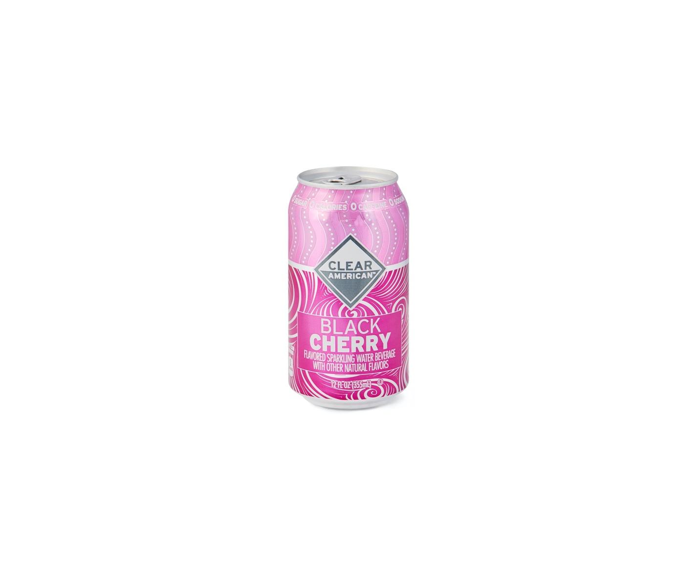 Catalog Beverages Water Clear American Black Cherry Sparkling