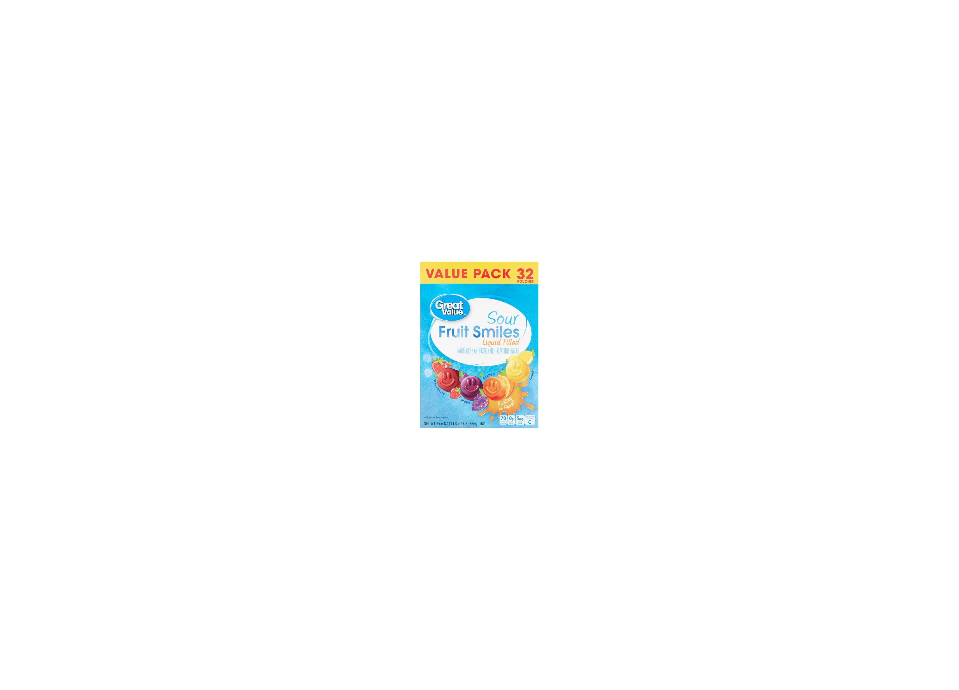 Catalog :: Snacks & Candy :: Fruit Snacks :: Great Value Sour Liquid ...