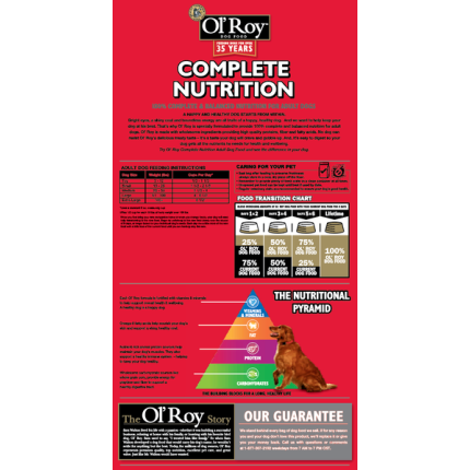 Ol roy dog food reviews sale